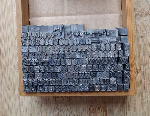 Metal letterpress printers - letterpress,