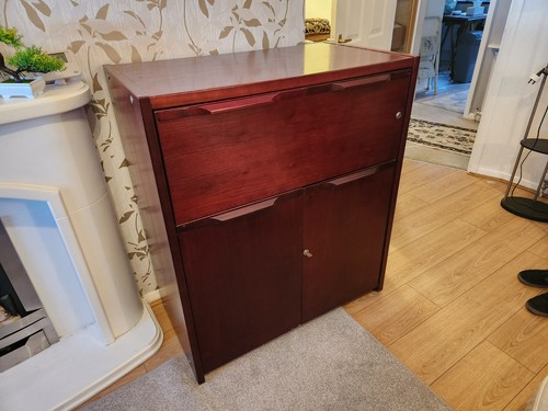 Solid mahogany filing - , cabinet