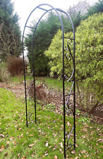 Arran Metal Garden Arch Rose Archway Plant Support Arbour