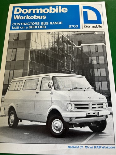 The dormobile workobus bedford - the,