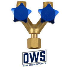 Gas Double Outlet with Y Piece