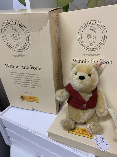 Steiff winnie the - winnie, limited