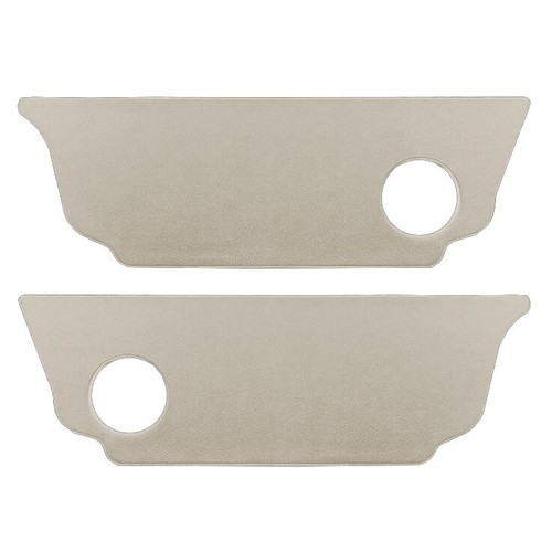 Rear kick panel set cream - kick, vw