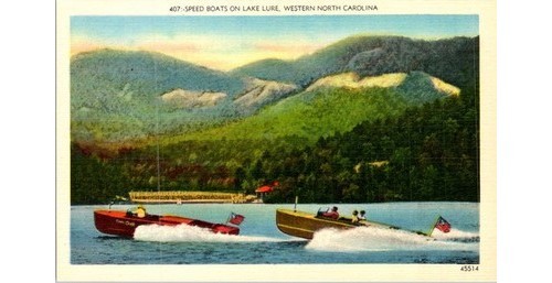 Lake lure speedboats linen - nc,