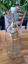 GLASS FLIP TOP BOTTLE