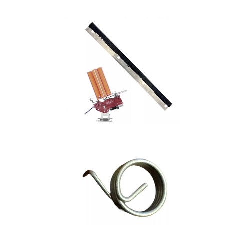 Torsion spring plus rubber arm - torsion,