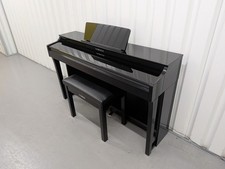 Yamaha Clavinova CLP-625PE digital piano gloss black polished ebony stock #25518