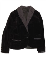 Vintage Womens 1 Button Velvet