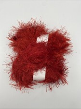 Red Eyelash Fashion Knitting