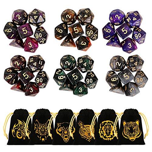 Dnd dice set gwhole 7 - dice, set,