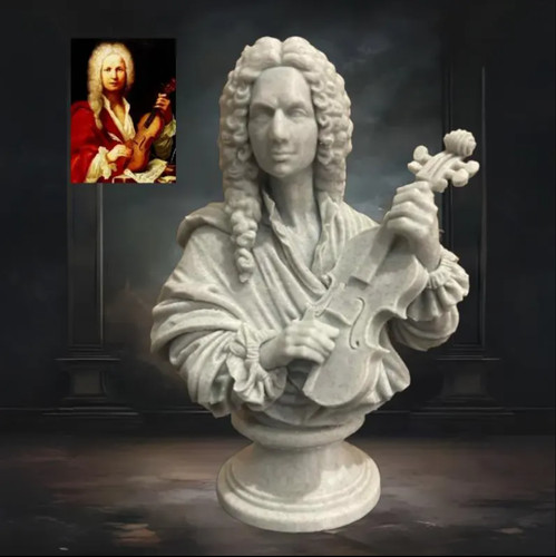 Antonio vivaldi bust with - vivaldi,