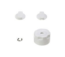 Replacement Shower Handle Knob Component Set Pack Kit White For Mira 88 Showers