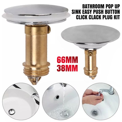 Chrome click clack basin - chrome,
