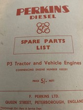 Vintage PERKINS P3 TRACTOR &