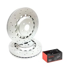AUDI TTRS 2.5 quattro (2016-) Front Brake Discs + Brembo Pads