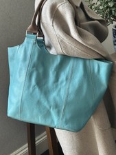 Boden Navy Blue Leather Bag