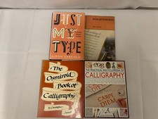 4x Books Osmiroid Calligraphy