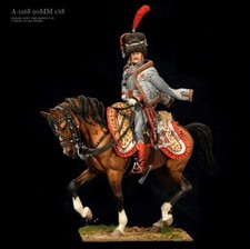 1/18 Resin Model Kit Ancient Knight on Horse Unpainted Unassembled