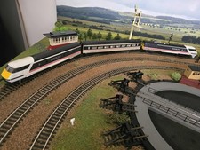 Hornby Class 91 HST 225 3 Car Set- Good Condition, Good Runner, Serviced!