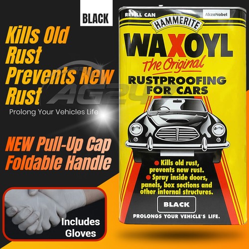 Hammerite waxoyl black - hammerite,