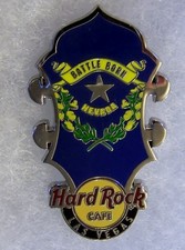 HARD ROCK CAFE LAS VEGAS HEADSTOCK FLAG SERIES PIN # 81825 