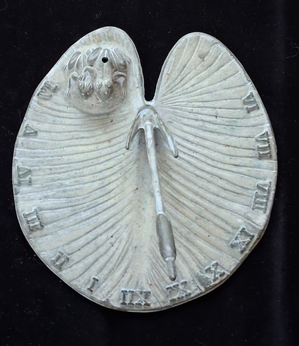 Vintage metal lilypad - vintage, frog