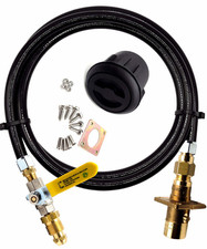 LPG Gas Bottle Adaptor Kit Bayonet Filling Point & Pol Swivel Adaptor