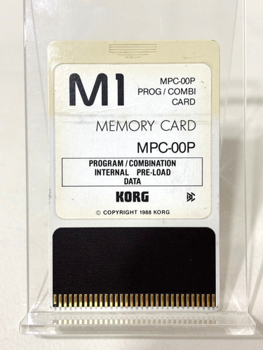 Korg mpc 00p prog combi - korg, m1