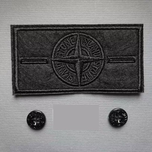 Stone island reflective - stone, badge