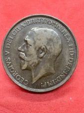 George V. 1912h Penny A Good