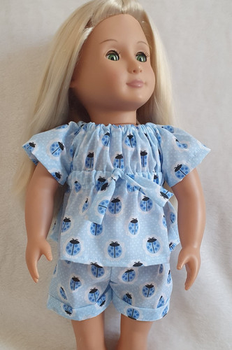 Dolls clothes tunic - 18",