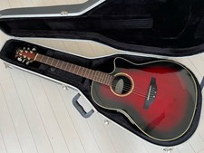 Ovation USA Pinnacle CU157 Acoustic-Electric Guitar with Hard Case Used