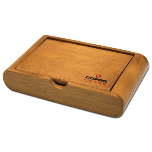 Copag wooden card storage - wooden,