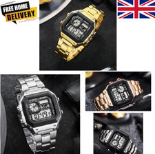 Mens LED Digital Sports Watch