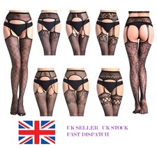 Crotchless Suspender Tights