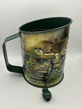 Vintage Cottage Scene Flour