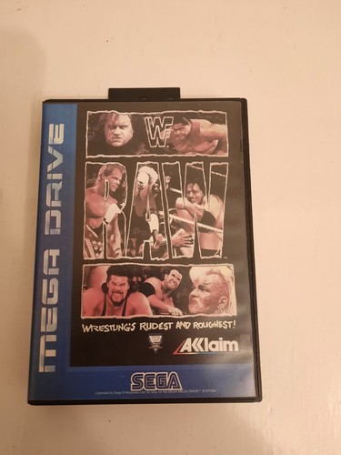 Wwf raw sega mega drive - drive, pal