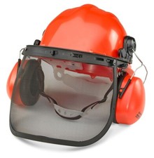 Chainsaw helmet hard hat - helmet,