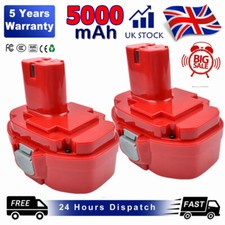 2-1X 5.0Ah Battery for Makita PA18 1822 1823 1834 1835 8391D 18V Cordless Drill