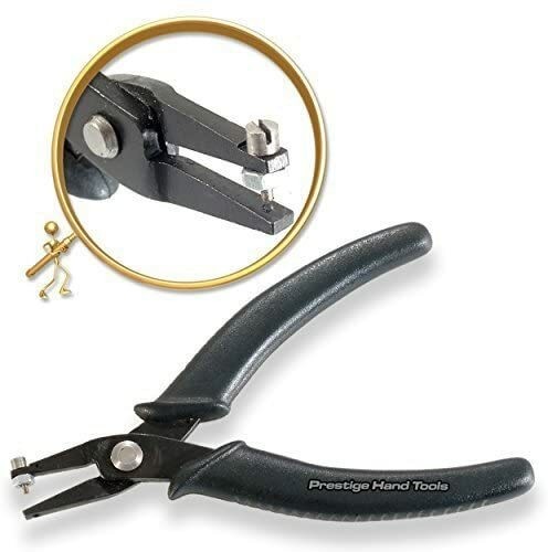 Metal hole punch pliers - hole,