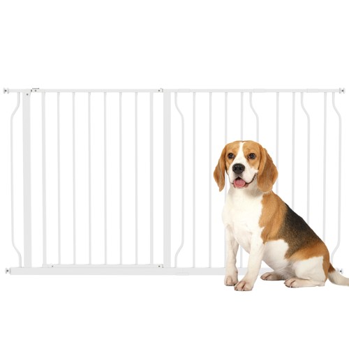 Pawhut dog gate wide stair - dog,