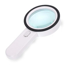 Magnifying Glass 20X,  Magnifier with Light, LED Illuminated Handheld,6785