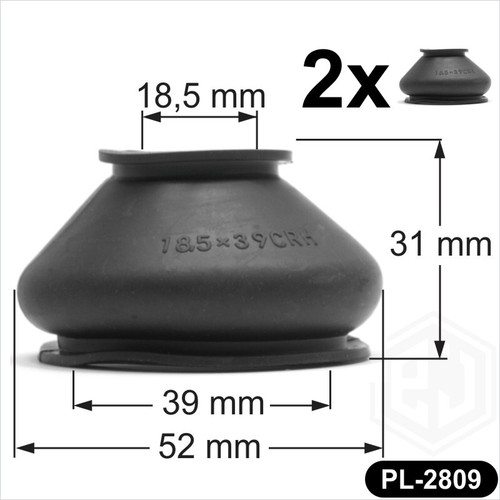 Universal track rod - track,