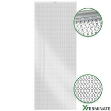 Aluminium Door Fly Screen Metal Chain Curtain Blind Commercial Xterminate  