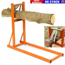 Saw Log Horse150kg Steel Sawbuck w/Safety Lock&Chainsaw Hold-Folding CE Cert UK