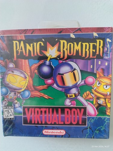 Nintendo virtual boy - virtual, panic
