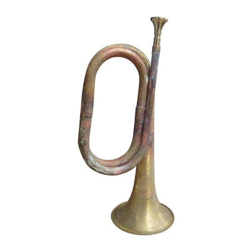 Scout bugle solid copper - copper, and