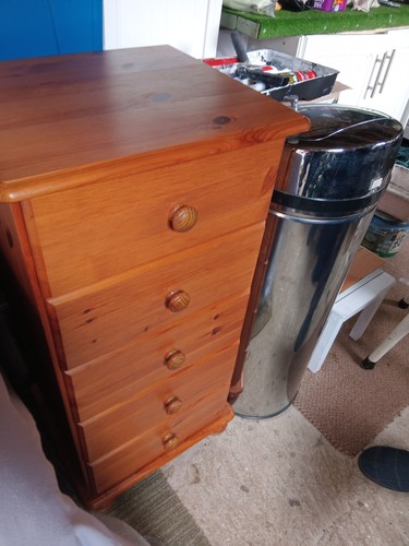 Solid pine chest - pine, of