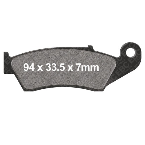 Ebc brake pads sintered - ebc,