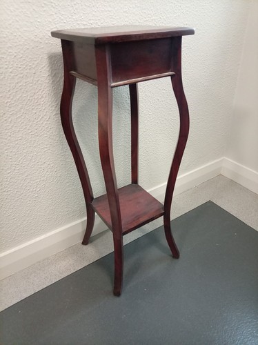 Vintage wooden plant stand - vintage,